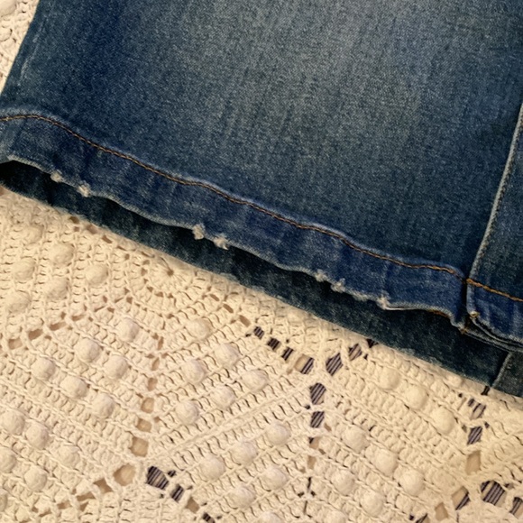 J.Crew distressed denim skirt - Picture 8 of 8